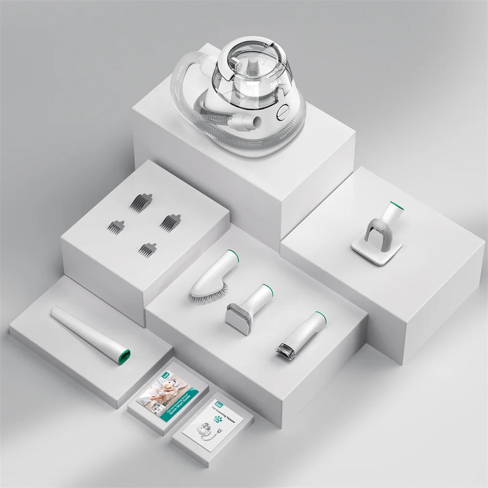 Pet Grooming Kit & Vacuum Station