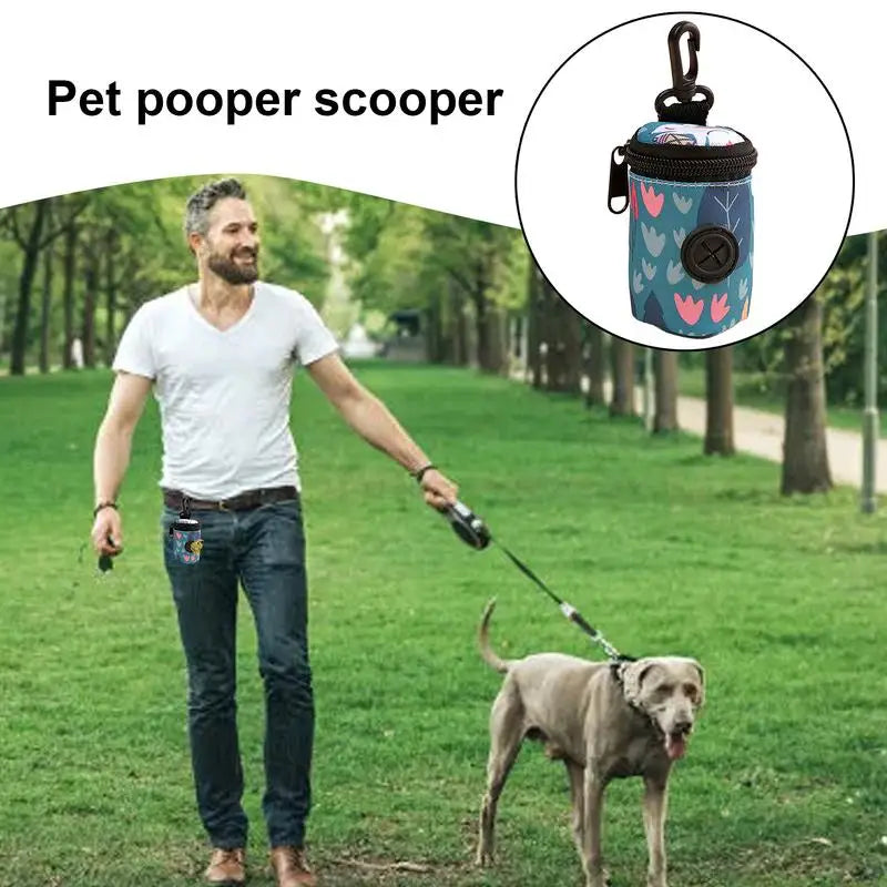 Pet Waste Bag Dispenser Portable Dog Bag Holder Dog Walking Accessories Multi-functional Dog Bag Dispenser Dog Waste Bag Holder