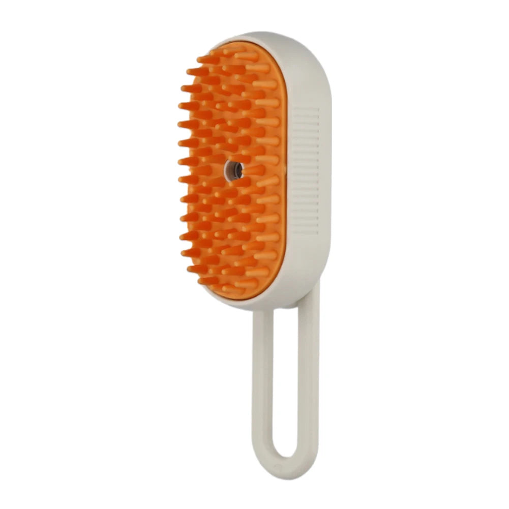 USB Rechargeable Soft Brush With Electric Water Spray Cat Dog Grooming Comb Dog Cat Massage Brush