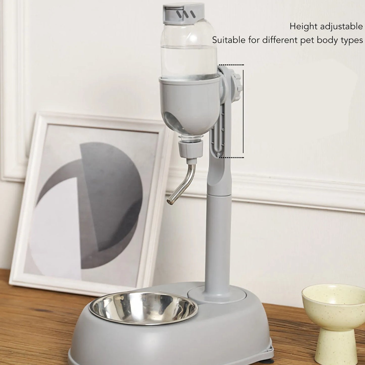 Pet Standing Water Dispenser Bowl 500m