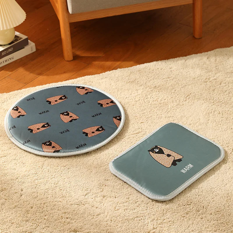 Pet Electric Blanket Dog Bed Mat Cat Beds Waterproof Dog Heating Pad Intelligent Control Temperature Timing Winter Sleep Supplie