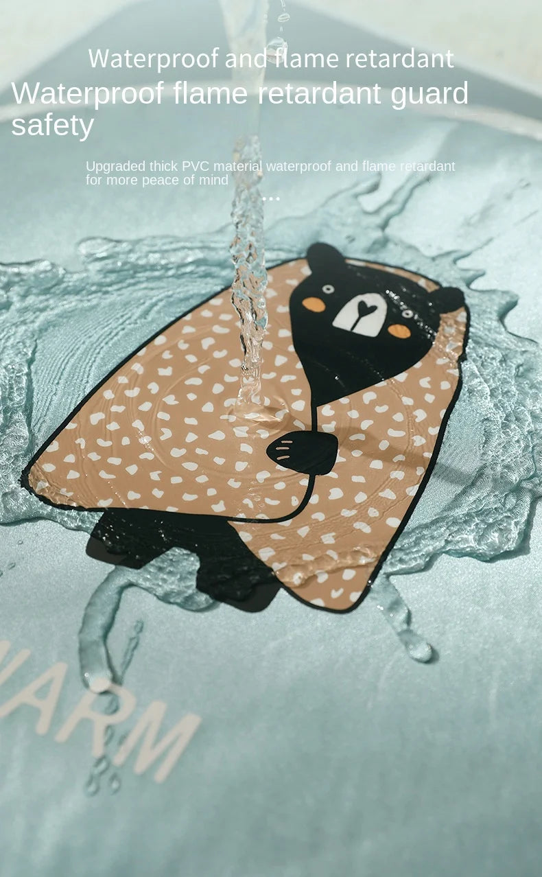 Pet Electric Blanket Dog Bed Mat Cat Beds Waterproof Dog Heating Pad Intelligent Control Temperature Timing Winter Sleep Supplie