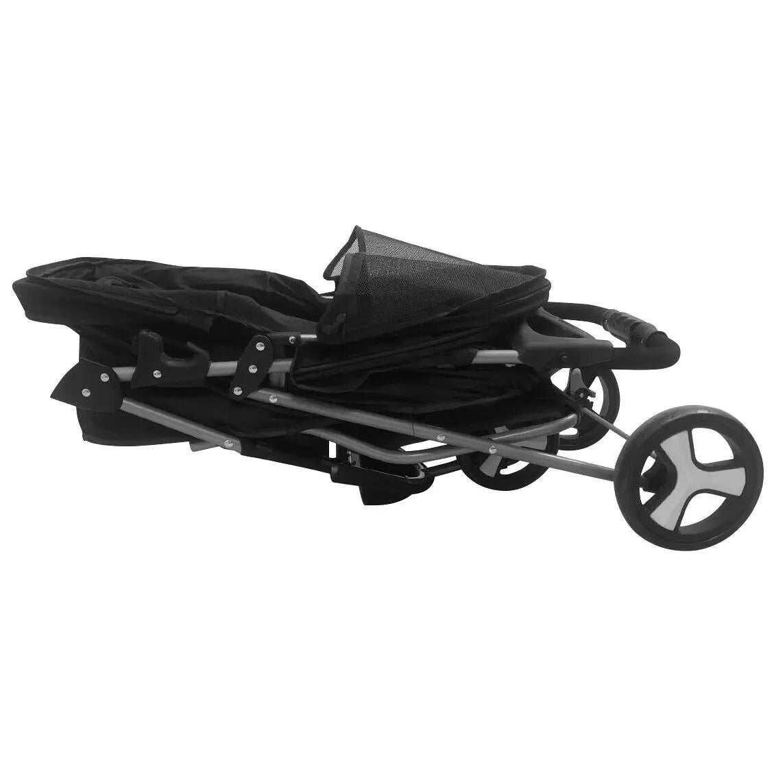 US 3-wheeled pet cart foldable dog cart cart cat /dog strap