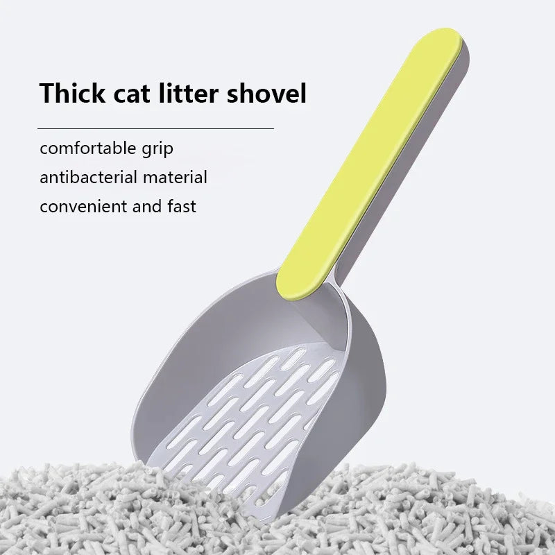 Cat Litter Shovel Pet Cleanning Tool Plastic Scoop Cat Sand Cleaning Products Toilet For Dog Food Spoons Cat Supplies Cat toys