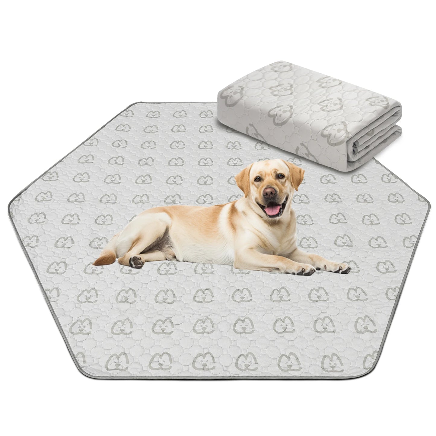 FXW Washable Pee Pads for Dogs, Puppy Pads with Super Absorbent for Crate, Traning, Sofa/Bed,