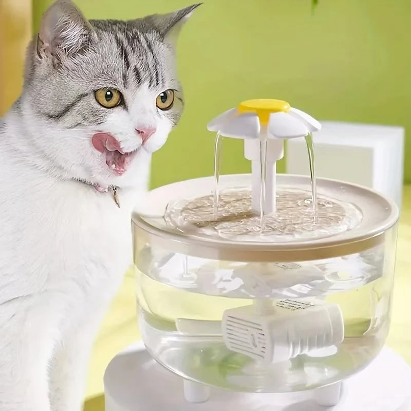 Pet Water Fountain Automatic Cat Drink Bowl Filter USB Electric Mute Pet Drinking Dispenser Drinker For Cats Water Filter