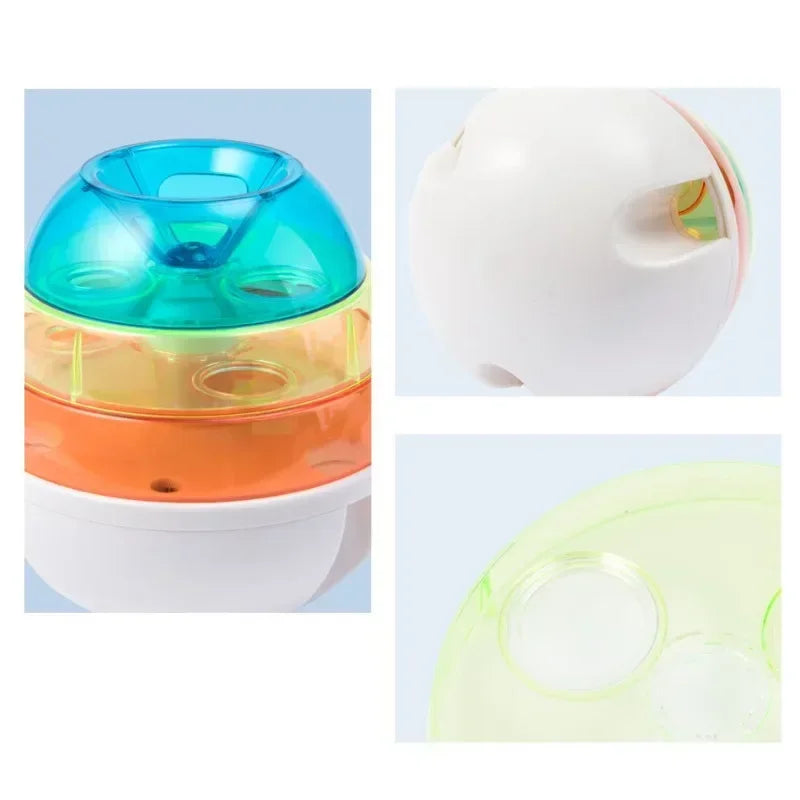 Pet Toy Safe Treat Dispensing Pet Toy Slow Feeder Bite-resistant Treat Dispensing Pet To Multifunctional Treat Ball Puzzle Toy