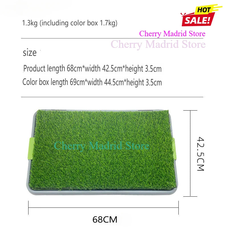 Dog Poop Toilet Mat Artificial Grass Pee Pad Dog Grass Large Patch Washed Reusable T