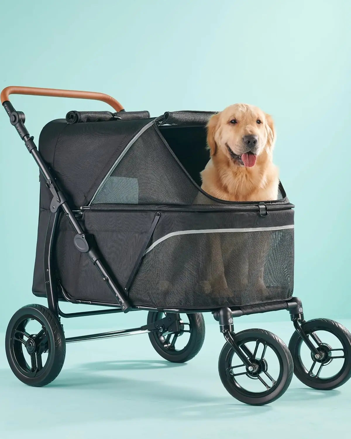 Large Pet Stroller for Multiple Pets, All Terrain Dog Stroller