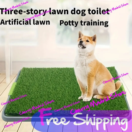 Dog Poop Toilet Mat Artificial Grass Pee Pad Dog Grass Large Patch Washed Reusable T