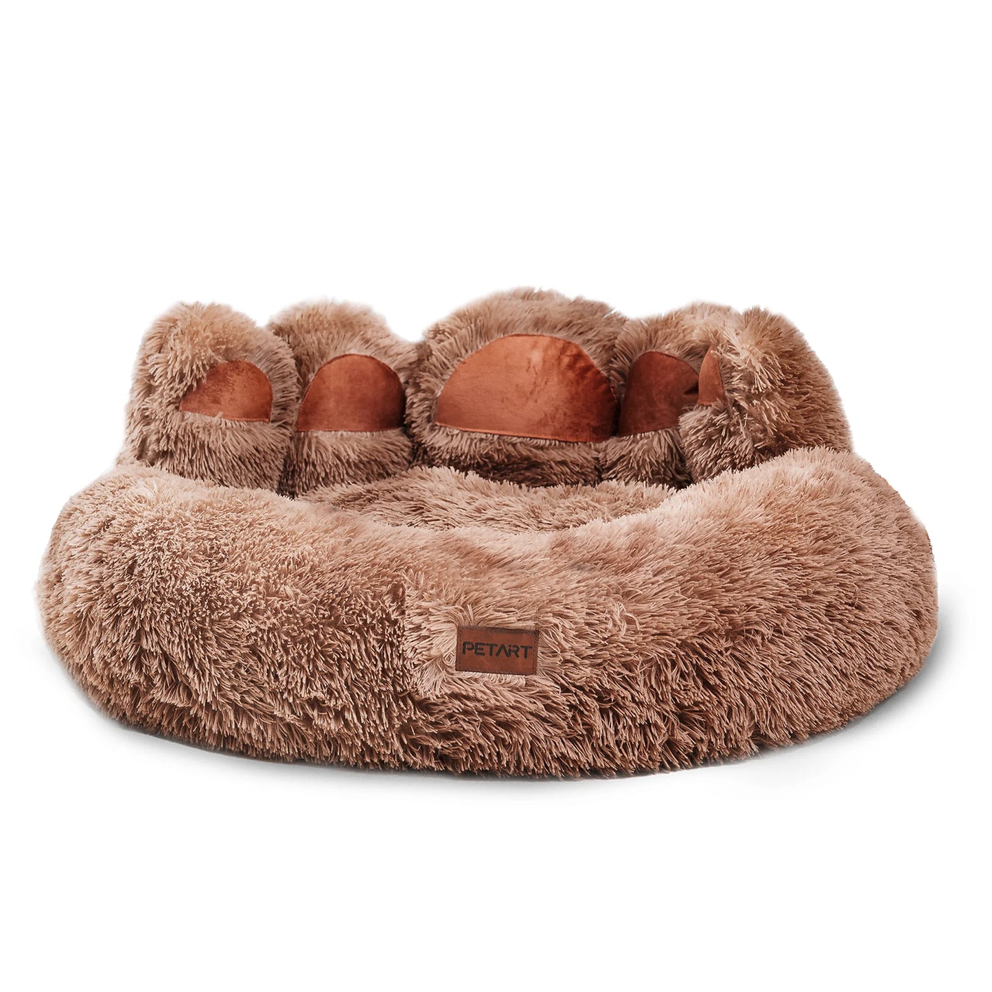 Cozy Comfy Pet Dog Bed Paw Shape Warm Dog Bed Cushion for Your Furry Friend Fluffy Dog Bed Cat Mat