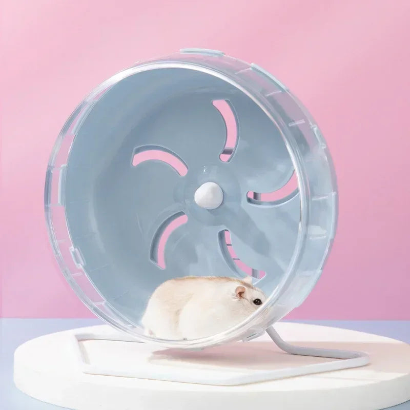 Super-Silent Hamster Exercise Wheels Quiet Spinner Hamster Running Wheels With Adjustable Stand For Hamsters Gerbils Mice