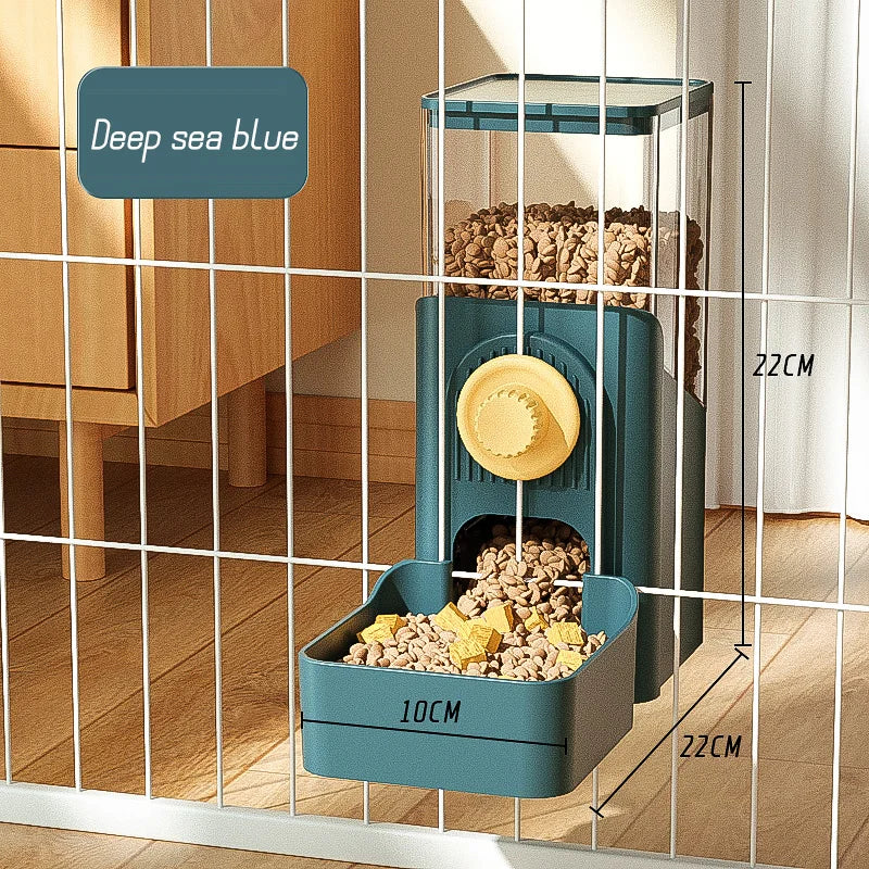 HOOPET Automatic Pet Bowls Cage Hanging Feeder Dog Water Bottle Food Container