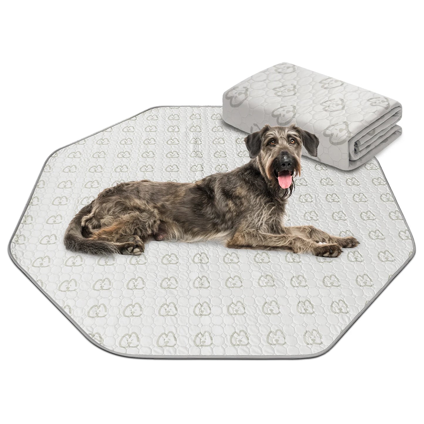 FXW Washable Pee Pads for Dogs, Puppy Pads with Super Absorbent for Crate, Traning, Sofa/Bed,