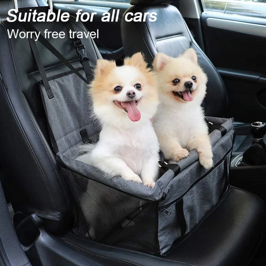 Car Pet Seat Cushion Removable and Washable Hanging Bag Safety Seat Pet Bed Car