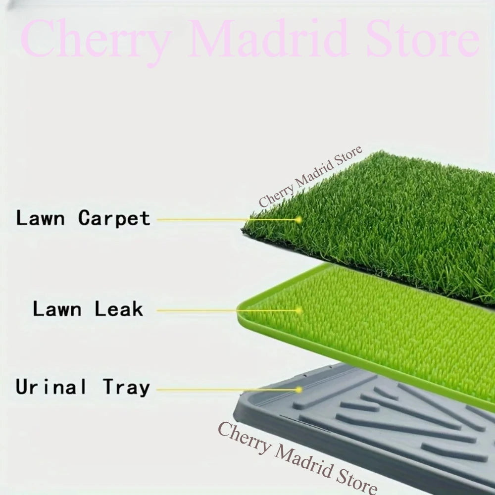 Dog Poop Toilet Mat Artificial Grass Pee Pad Dog Grass Large Patch Washed Reusable T