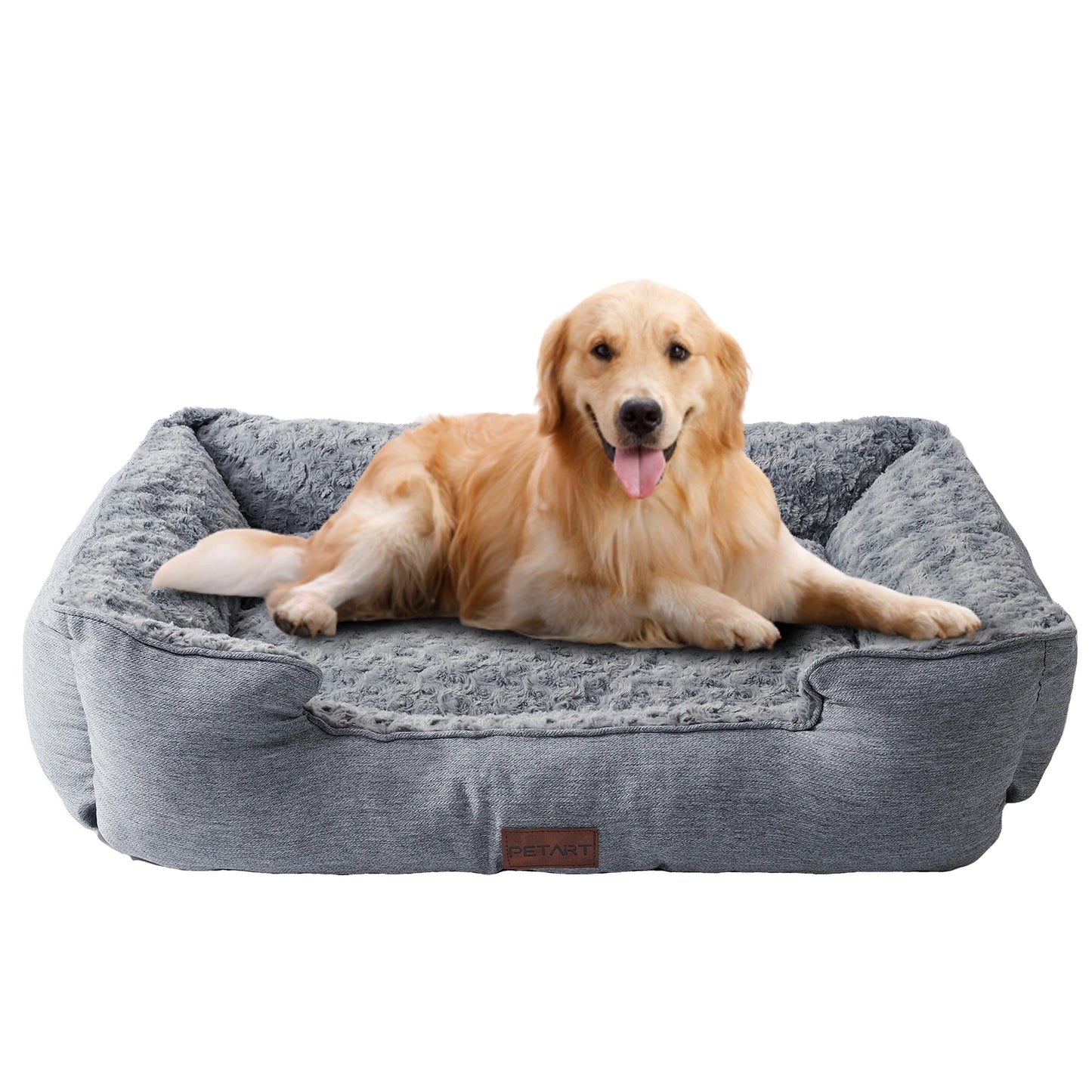 Dog Bed for Large Medium Small Dogs Thickened Filled Rectangle Dog Bed Orthopedic